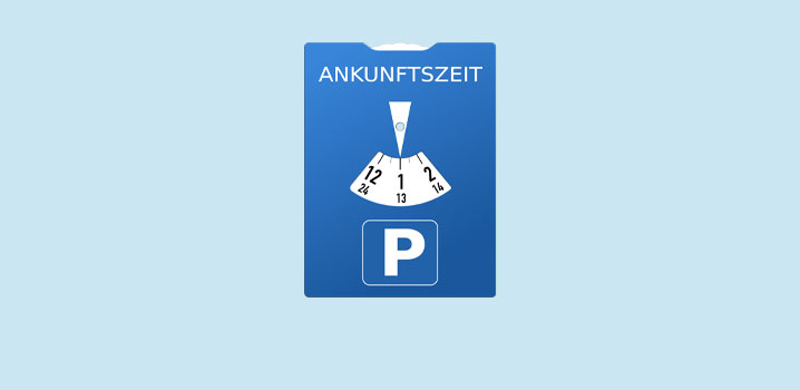 Abbildung: 50 Cent bei Vorlage des Parkscheins*