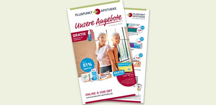 Abbildung: Pluspunkt Angebotsflyer
