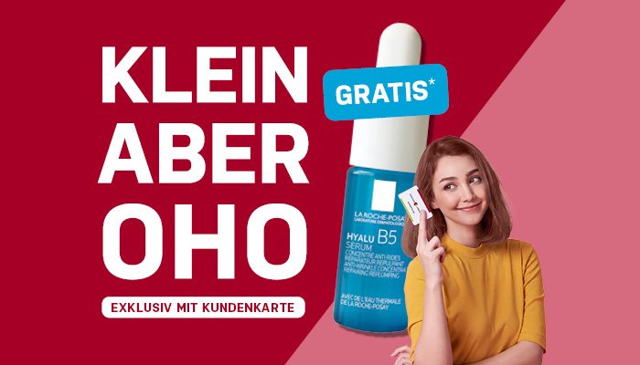 Jetzt gratis* Hyalu B5 Mini Serum sichern!